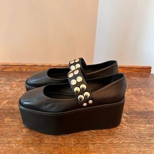 Black Platform Mary Jane Shoes MOLLY GODDARD
Sonia 85mm Platform Pumps - size 40